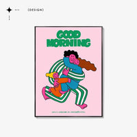 Good Vibes Pop Art Wall Print