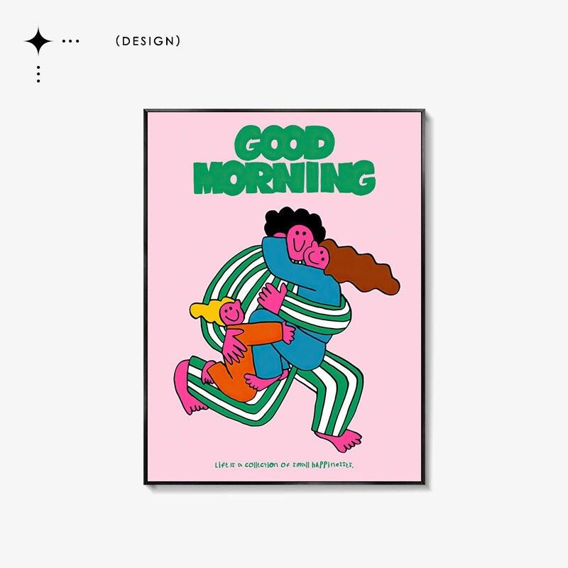 Good Vibes Pop Art Wall Print