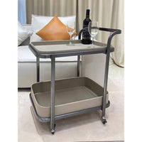 Saddle leather trolley