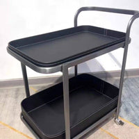 Saddle leather trolley