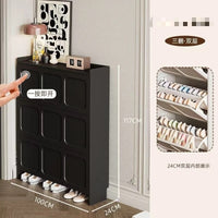 SlimNest Flip-Drawer Shoe Cabinet