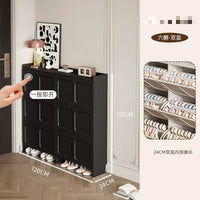 SlimNest Flip-Drawer Shoe Cabinet