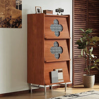 Clover Haven Flip-Door Storage Cabinet