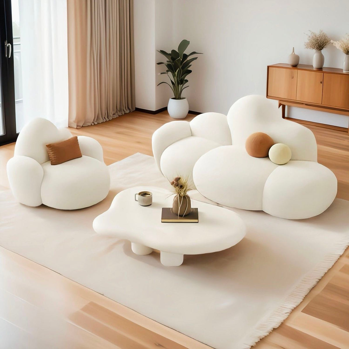 CloudBloom Sculptural Sofa