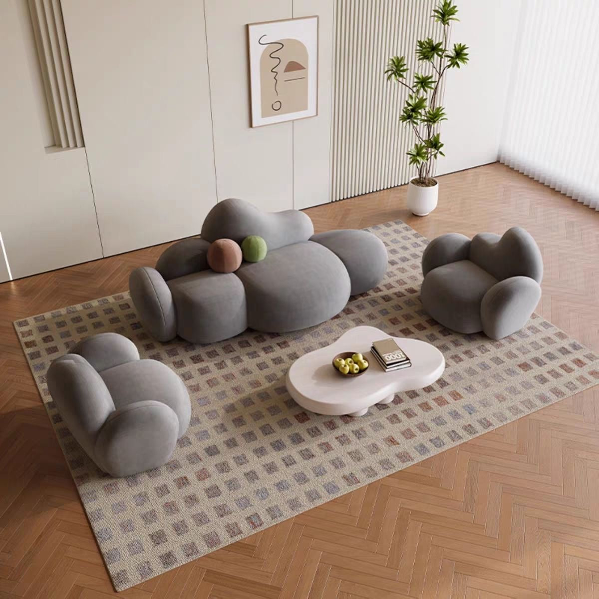 CloudBloom Sculptural Sofa