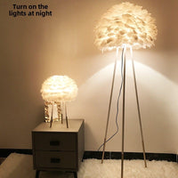 FeatherCloud Tripod Floor Lamp