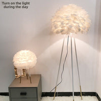 FeatherCloud Tripod Floor Lamp