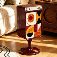 Retro Pop Pedestal Trash Can