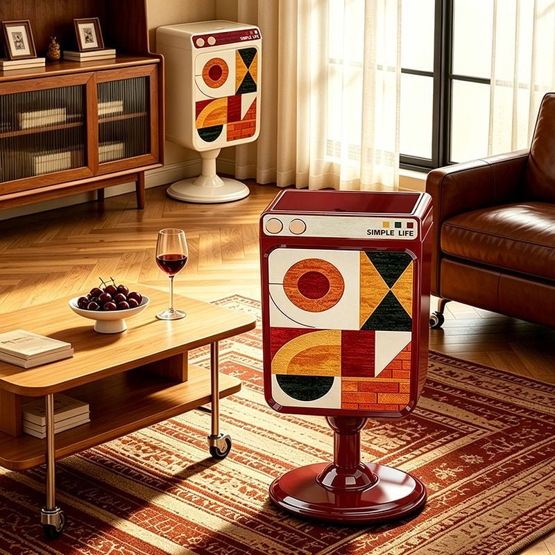 Retro Pop Pedestal Trash Can