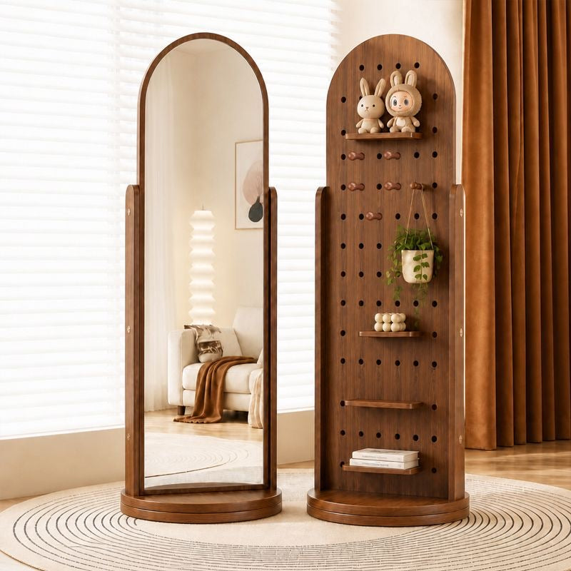 Arched Haven Storage Mirror