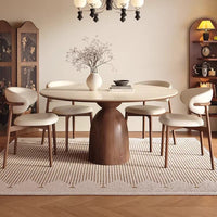 Nordic Haven Round Dining Table