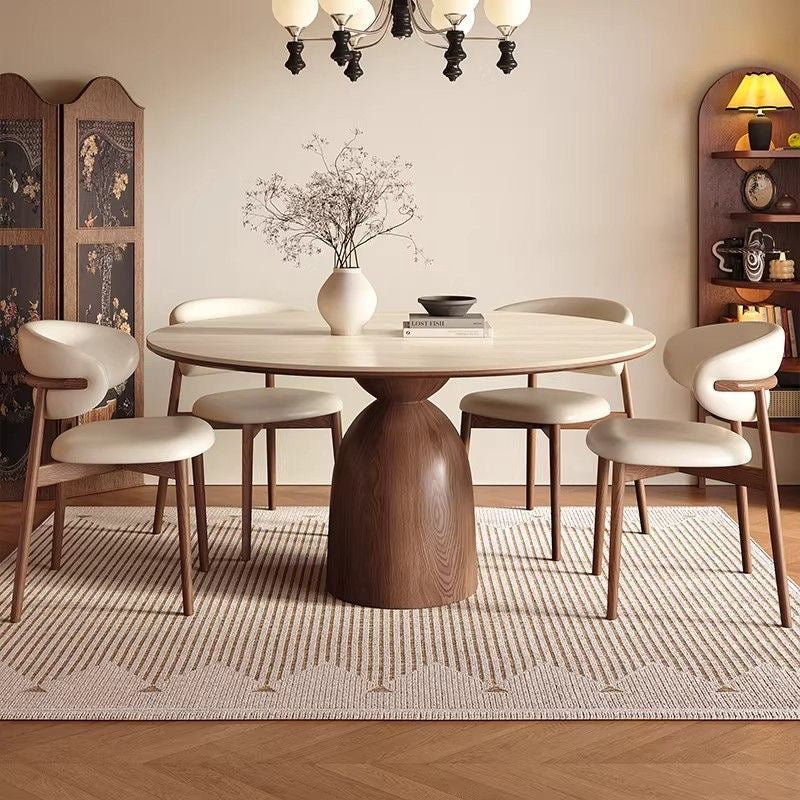 Nordic Haven Round Dining Table