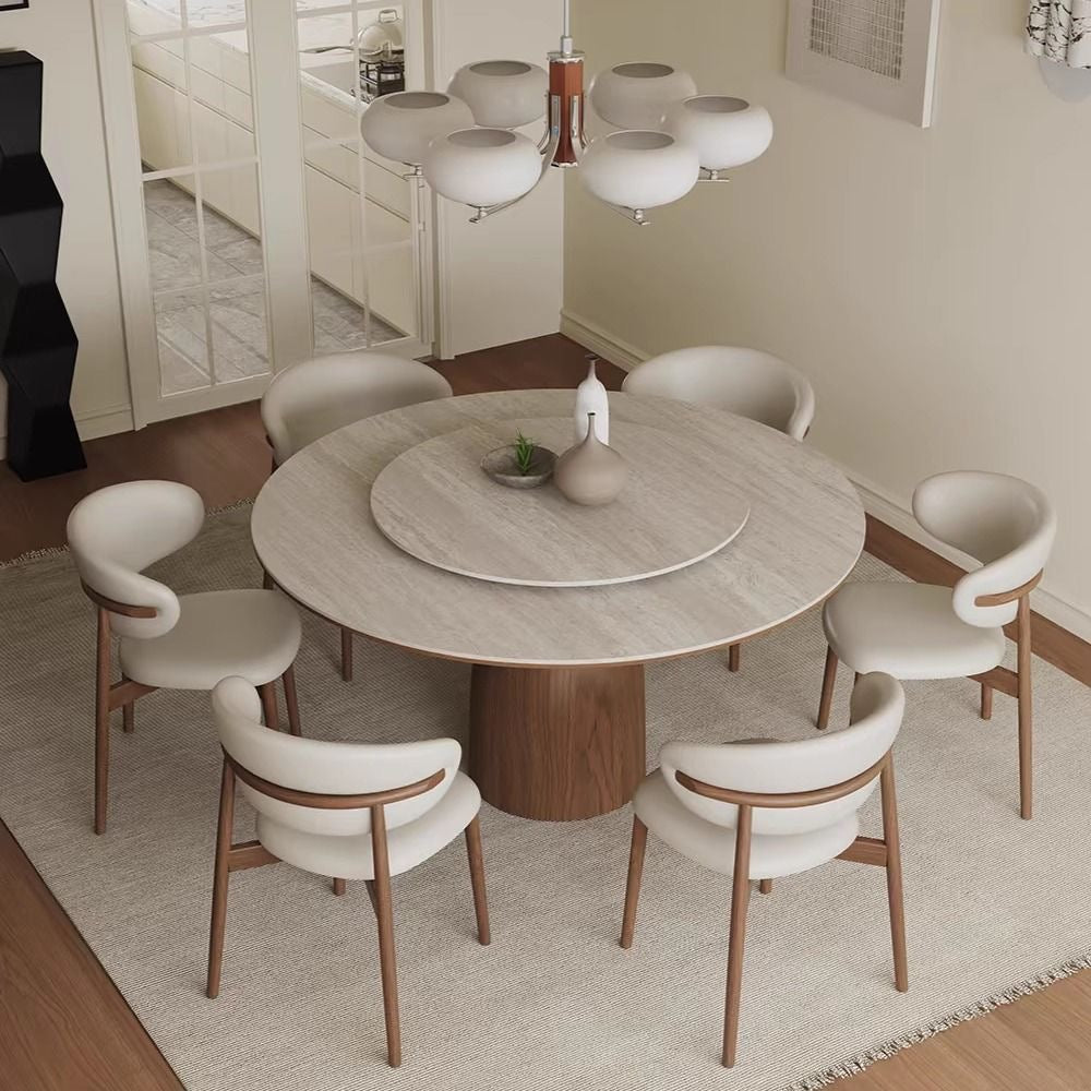 Nordic Haven Round Dining Table