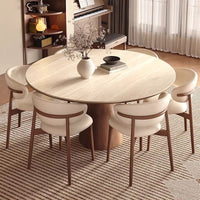 Nordic Haven Round Dining Table