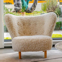 Cozy Haven Sherpa Accent Chair