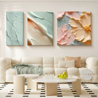 Bloom Serenity 3-Piece Floral Wall Art Set