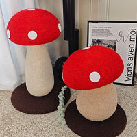 Mushroom Haven Cat Scratching Post – Cute Mushroom-Shaped Cat Toy