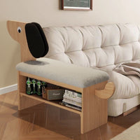 Puppy Haven Shoe Storage Bench – Cute Dog-Shaped Entryway Bench