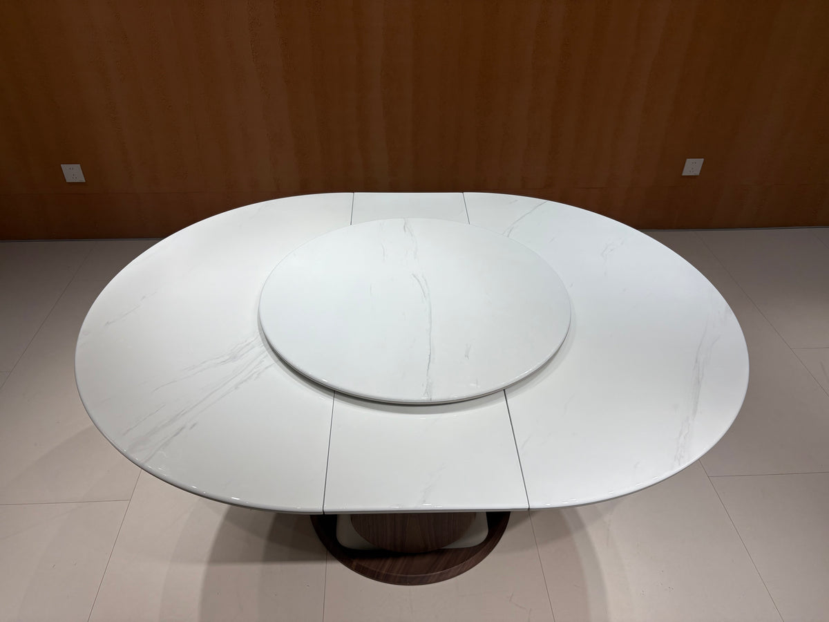 Aveline Luxe Extendable Sintered Stone Dining Table#C632