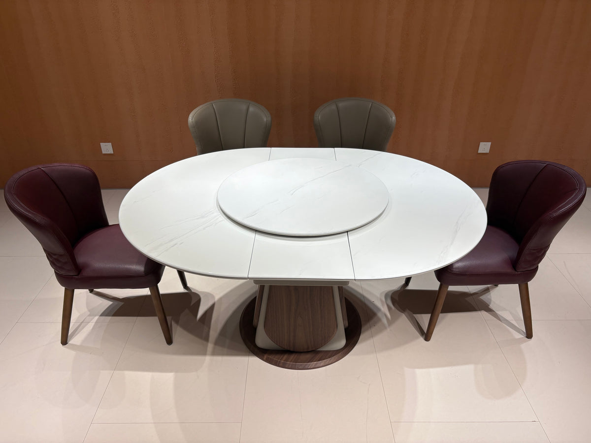 Aveline Luxe Extendable Sintered Stone Dining Table#C632