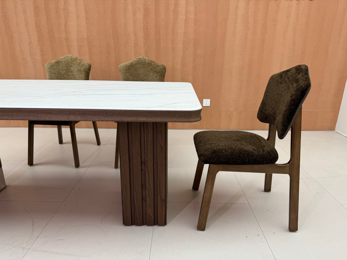 Aveline Luxe Rectangular Sintered Stone Dining Table#C755
