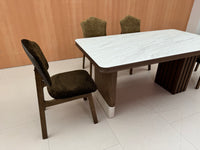 Aveline Luxe Rectangular Sintered Stone Dining Table#C755