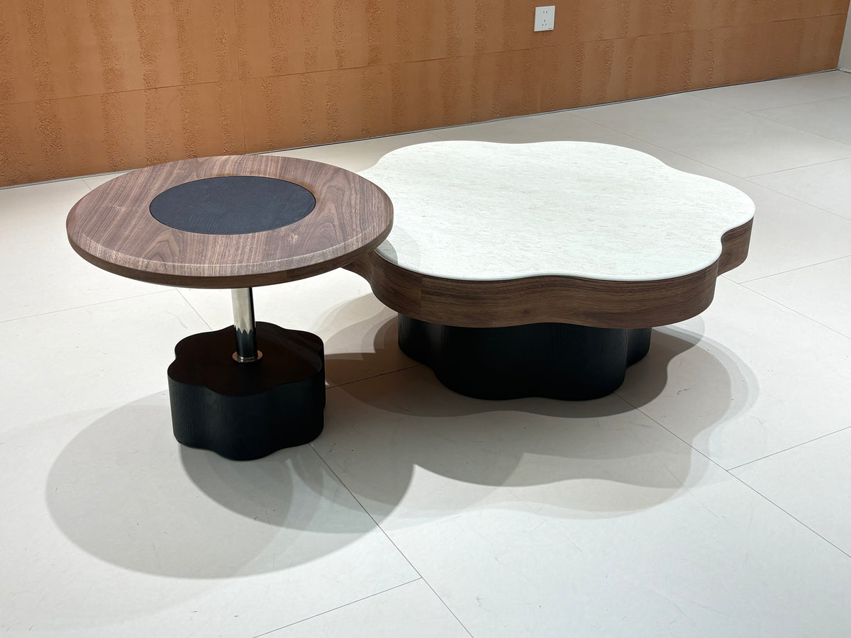 Liora Sculptural Nesting Coffee Table Set#2656