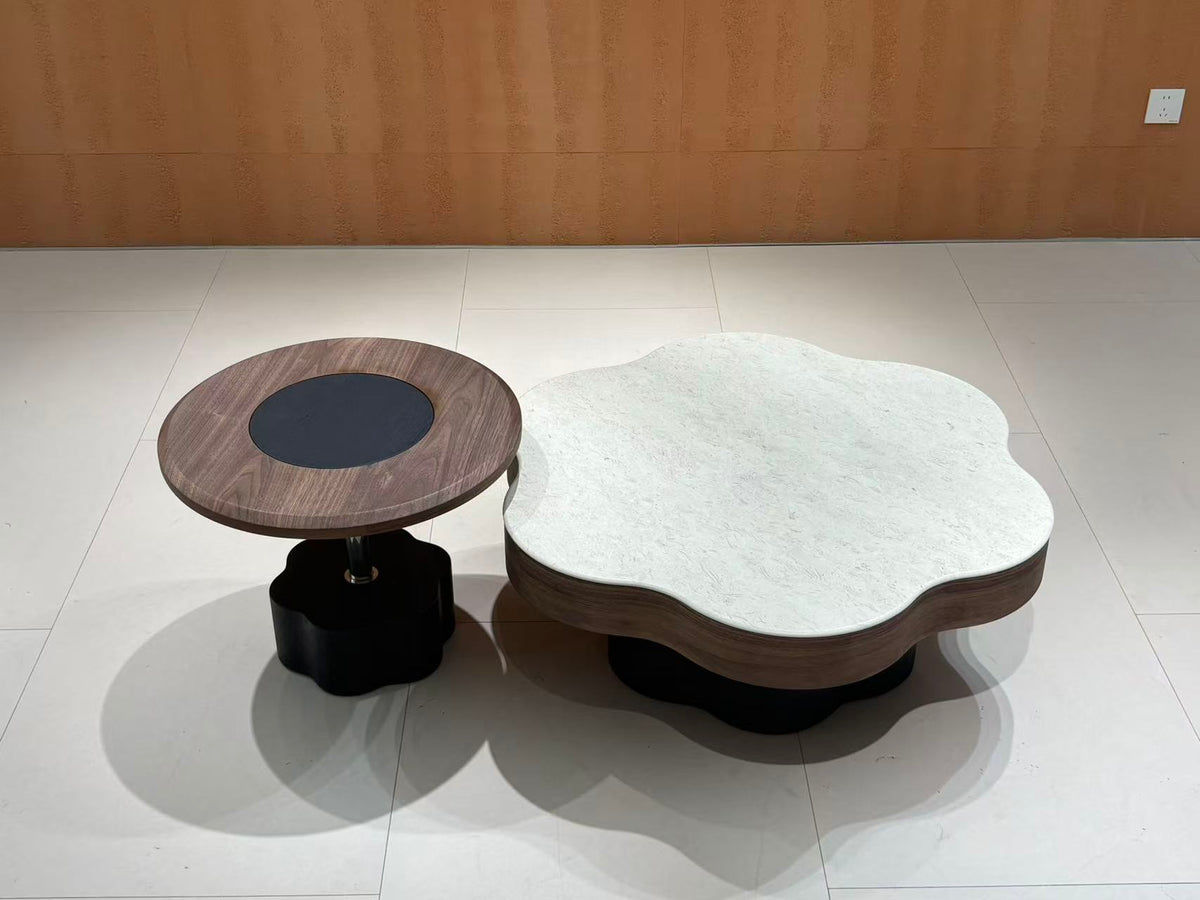 Liora Sculptural Nesting Coffee Table Set#2656