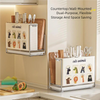 Cute Animals All-in-One Knife & Utensil Rack – Wall-Mountable Draining Organizer