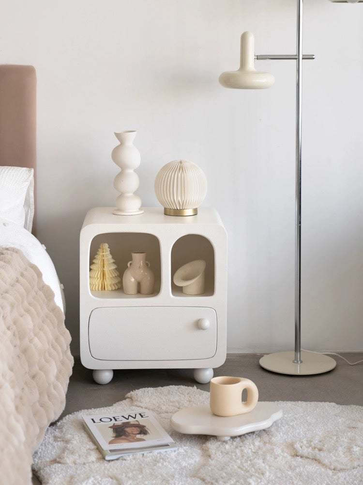 Creamy Nightstand