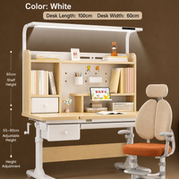 BrightNest Adjustable Kids Study Desk & Chair Set