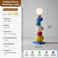 ColorPebble Sculptural Floor Lamp