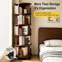 Orbit 360° Rotating Bookshelf