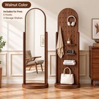 Arched Haven Storage Mirror