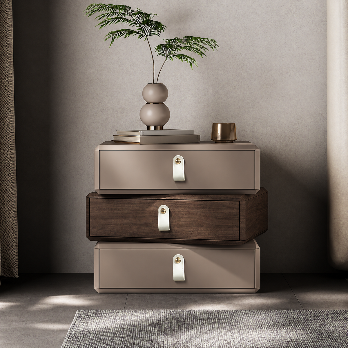 LuxeStack Modular Nightstand