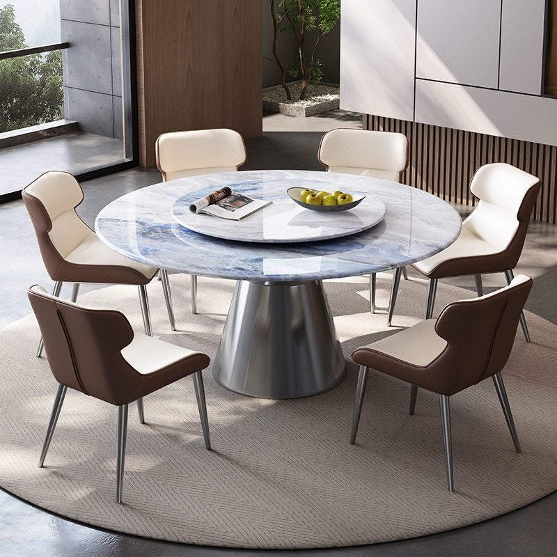 Slate microcrystalline stone dining table