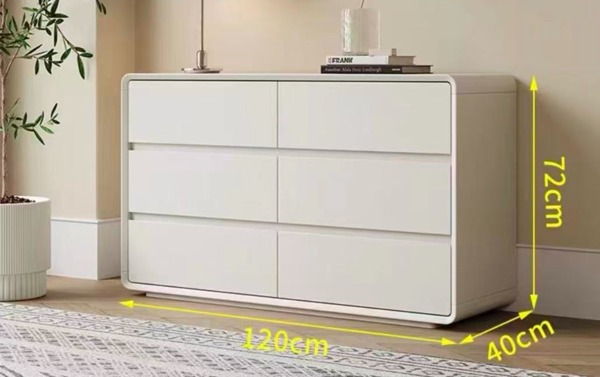 Simple storage cabinet, solid wood cabinet