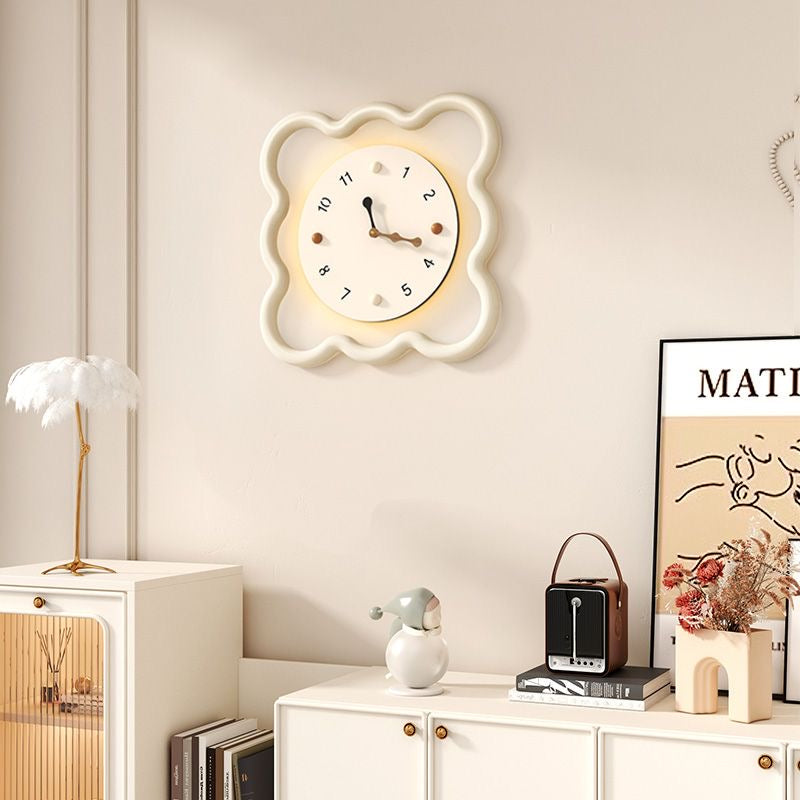 Creamy Marshmallow Clock