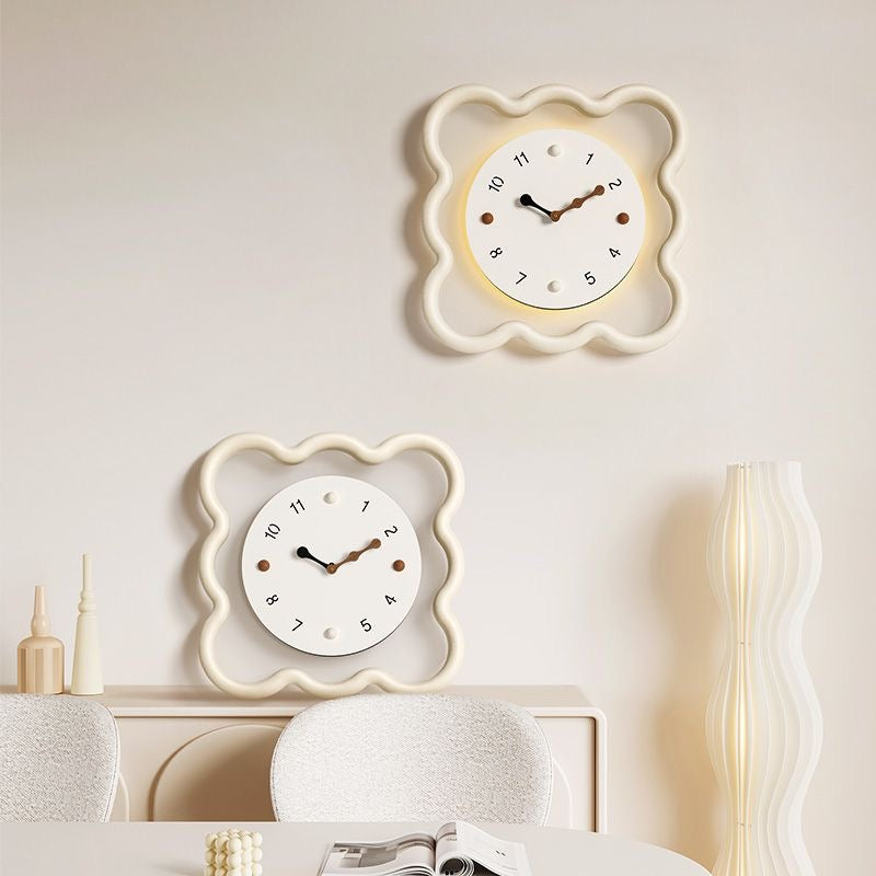 Creamy Marshmallow Clock