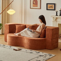 Eyelash Curved Sofa Bed