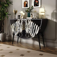 Zebra Entryway Cabinet