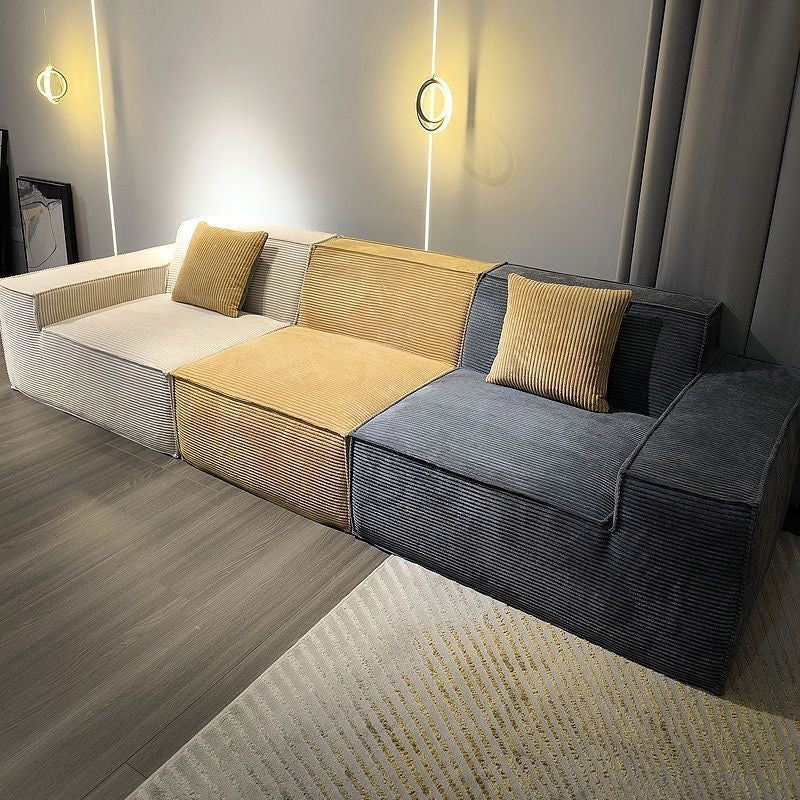 Compression modular sofa