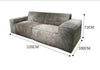 Compression modular sofa