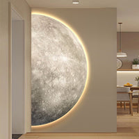 Moon lamp decoration painting