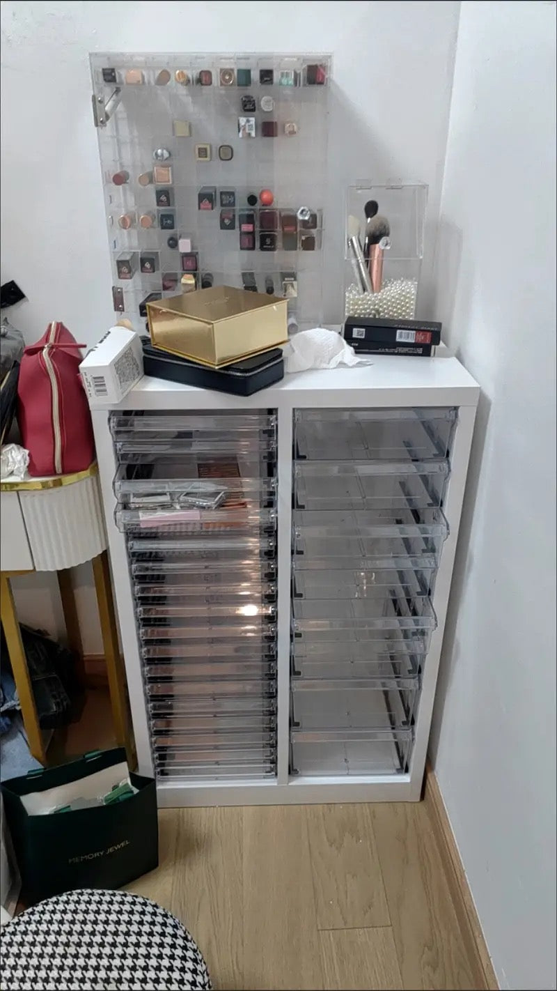 Metal Acrylic Storage Cabinet