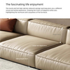 Monolith Leather Sofa #870
