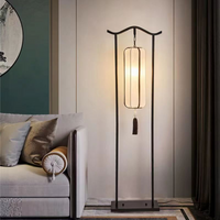 ZenGlow Oriental Floor Lamp
