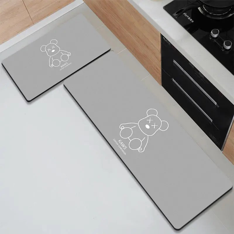 Kitchen Mat Absorbent Pad Combination