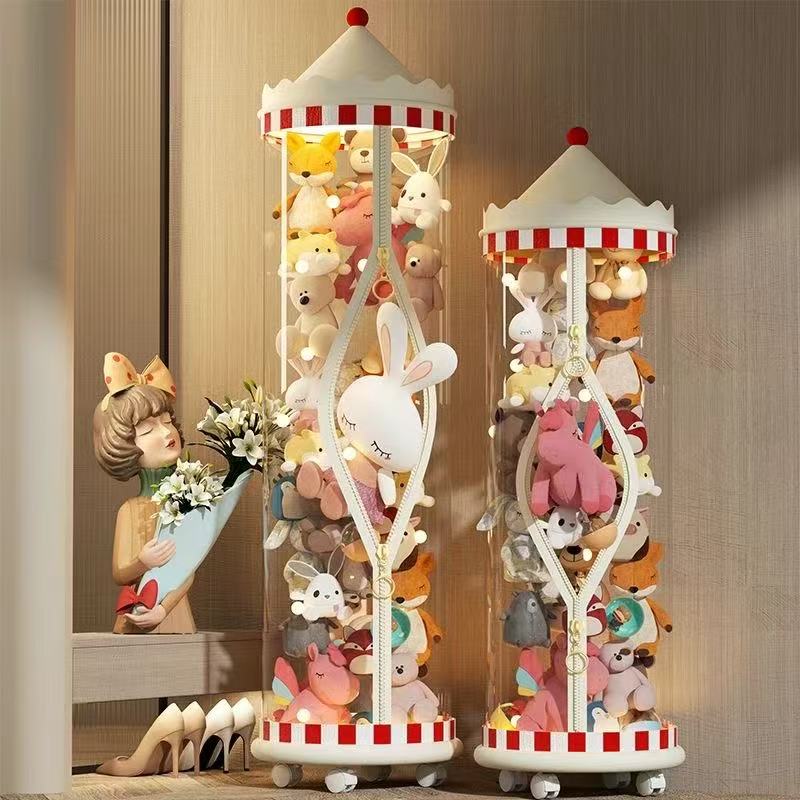 Carousel toy storage