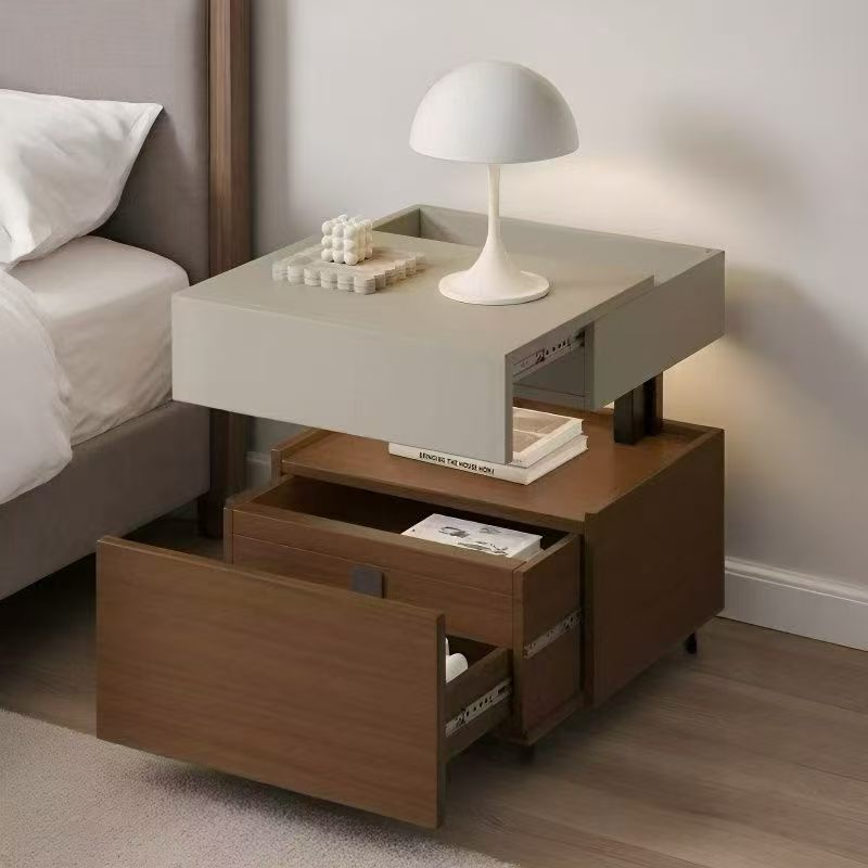 Hidden bedside table